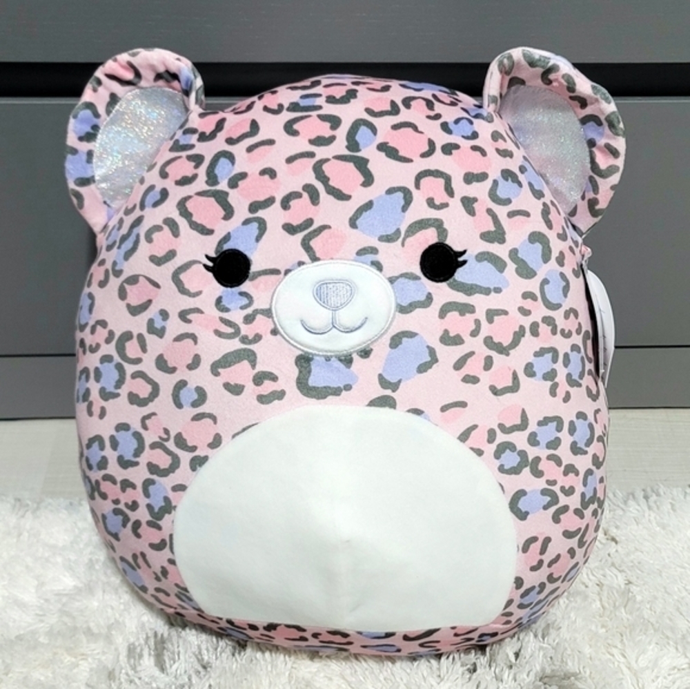 NWT Squishmallow Dallas the Spotted Leopard #1385